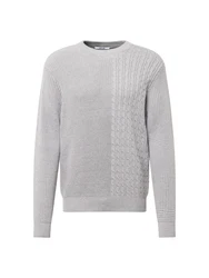 ABOUT YOU Pullover 'Willi' graumeliert