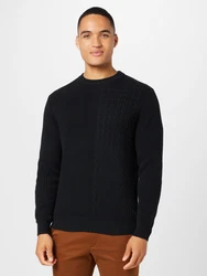 ABOUT YOU Pullover 'Willi' schwarz