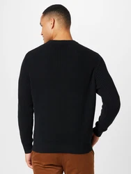 ABOUT YOU Pullover 'Willi' schwarz