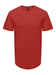 Only & Sons T-Shirt ONSMatt weinrot