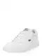 LACOSTE Niske tenisice 'Lineset'  travnato zelena / svijetlo crvena / crna / bijela