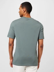 SCOTCH & SODA T-Shirt taubenblau / orange / naturweiß