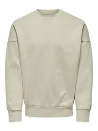 Sweatshirt 'Dan' beige