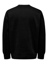 Only & Sons Sweatshirt Dan schwarz