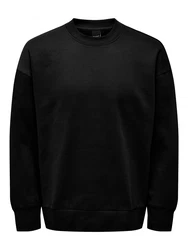 Only & Sons Sweatshirt Dan schwarz