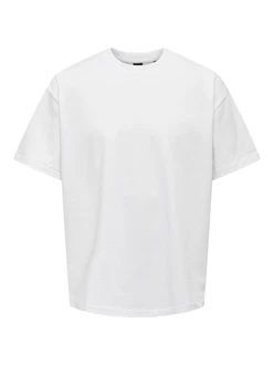 Only & Sons T-Shirt 'ONSMillenium' wei Only & Sons T-Shirt 'ONSMillenium' wei