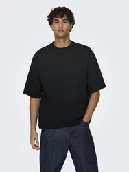 Only & Sons T-Shirt 'ONSMillenium' schwarz