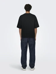 Only & Sons T-Shirt 'ONSMillenium' schwarz