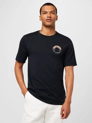 SCOTCH & SODA T-Shirt apricot/schwarz/weiß