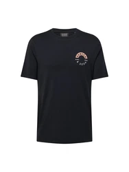 SCOTCH & SODA T-Shirt apricot/schwarz/weiß
