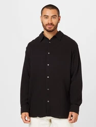 WEEKDAY Hemd schwarz