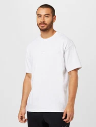 Nike Sportswear T-Shirt 'Premium Essentials' graumeliert/weiß