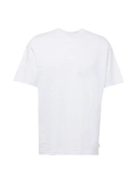 T-Shirt 'Premium Essentials' graumeliert / wei