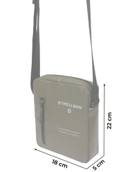STRELLSON Umhängetasche Stockwell 2.0 Marcus khaki/naturweiß