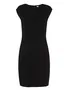 Černé pouzdrové šaty image