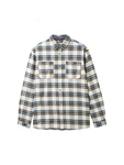 TOM TAILOR Hemd blau/grn/orange/wollwei
