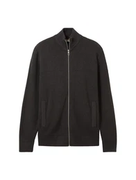 Strickjacke anthrazit