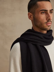 DAN FOX APPAREL Schal 'Julien' schwarz