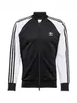 ADIDAS ORIGINALS Sweatjacke 'Adicolor Classics Sst' schwarz/weiß