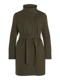 Přechodný kabát olivová