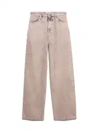Jeans Džíny růže / černá