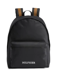 Rucksack braun / schwarz / weiß
