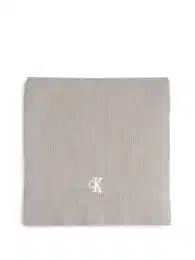 Jeans Šála šedá / bílá