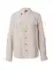 VERO MODA Halenka 'VMBumpy'  světle hnědá / bílá