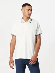 BLEND Shirt hellblau/schwarz/weiß