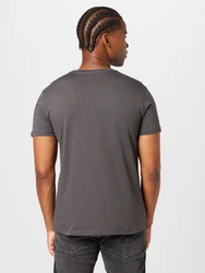 Alpha Industries Rundhalsshirt Basic T neongelb/grau