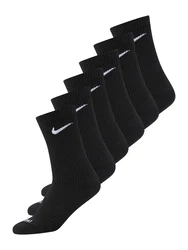 NIKE Sportsocken 'Everyday Plus' schwarz/weiß