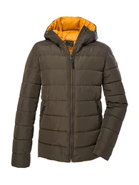 Outdoorjacke goldgelb / oliv