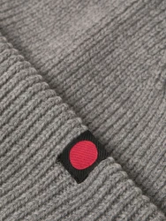 R.D.D. ROYAL DENIM DIVISION Mütze graumeliert/blutrot/schwarz
