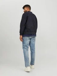 Jack & Jones Plus Jacke 'Rocky' schwarz