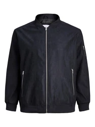 Jack & Jones Plus Jacke 'Rocky' schwarz
