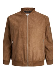 Jack & Jones Plus Jacke 'Rocky' braun