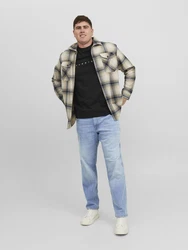 Jack & Jones Plus Jeans JJIMike JJOriginal hellblau