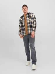 Jack & Jones Plus Jeans JJIMike JJOriginal schwarz