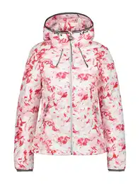Outdoorová bunda 'Jacklin' pink / malinová / bílá