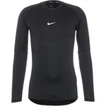 NIKE Funktionsshirt 'Pro' schwarz/weiß