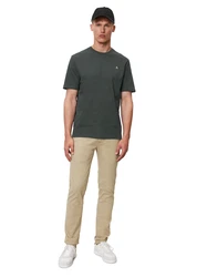 Marc O'Polo T-Shirt Logo-T-Shirt dunkelgrn