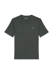 Marc O'Polo T-Shirt Logo-T-Shirt dunkelgrn