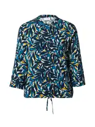 Bluza 'SAYA LEA' plava / mornarsko plava / narančasta / bijela