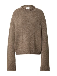 Svetr 'Suzi' hnědý melír