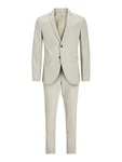 JACK & JONES Anzug Franco beige JACK & JONES Anzug Franco beige