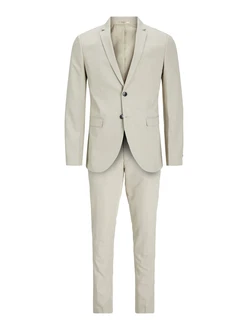 JACK & JONES Anzug Franco beige