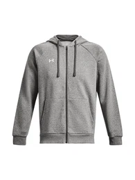 Sportsweatjacke 'Rival' grau / wei