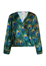 Bluza tirkiz