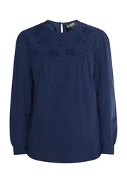 Bluza morsko plava