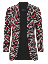 Blejzr červená / černá / bílá